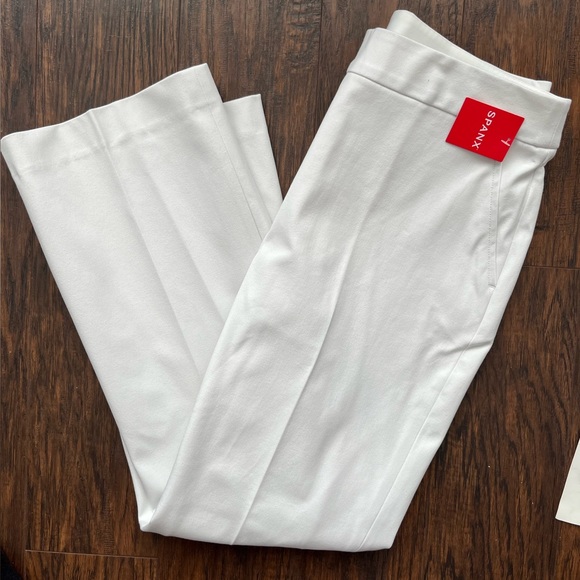 Spanx slim straight pants white NWT large - Picture 4 of 10